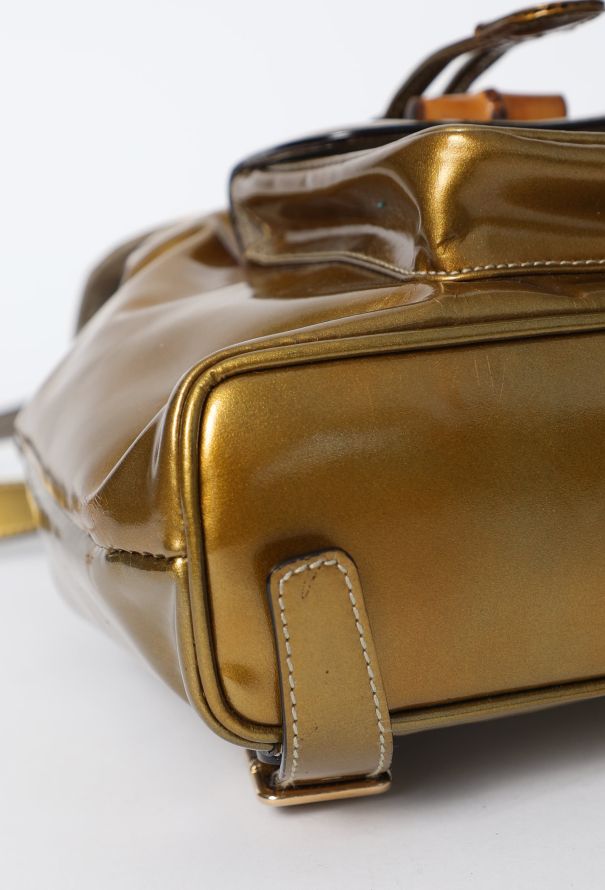 Gucci Vintage Mini Bamboo Backpack - 10