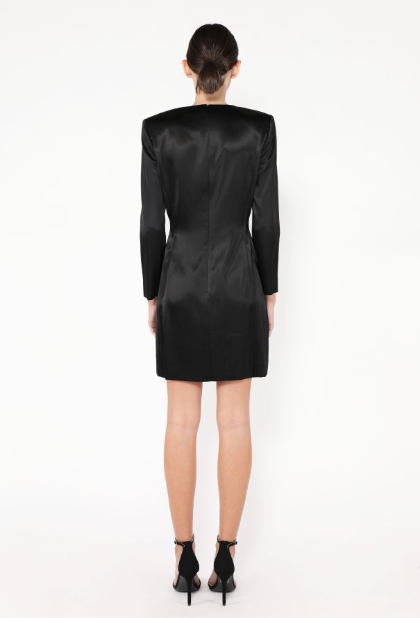 Alexander McQueen 2022 Tailored Charmeuse Dress - 4