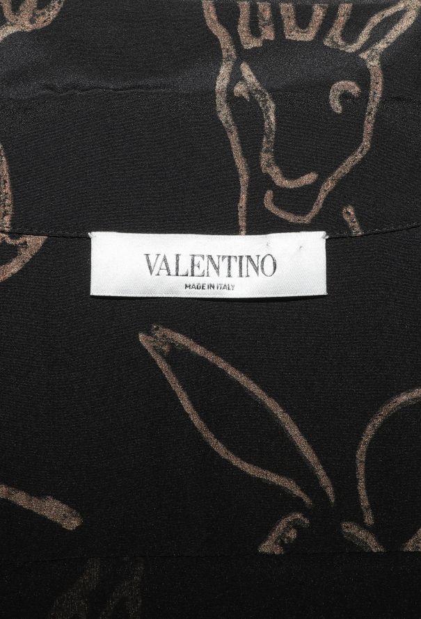 Valentino S/S 2016 Silk Pajama Set - 9