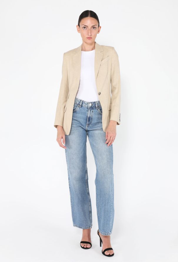 Hermès Cashmere Tailored Blazer - 4