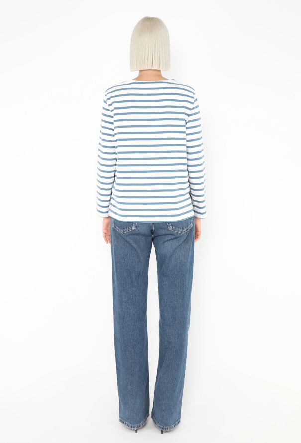 Céline Zippered Marinière Top - 4