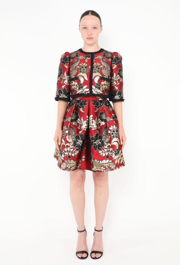 Dolce & Gabbana 2019 Brocade Dress Ensemble - 5 Dolce & Gabbana 2019 Brocade Dress Ensemble - 5