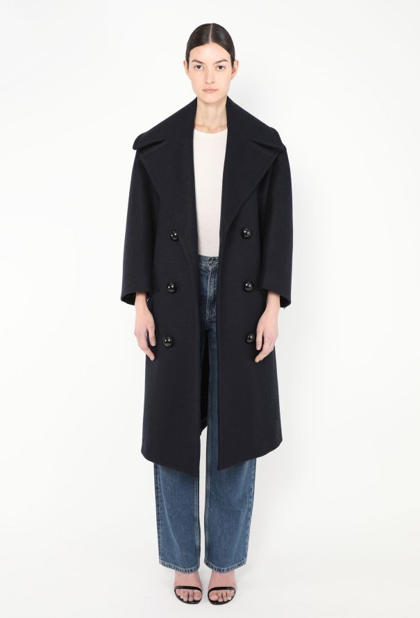 Alaïa F/W 2022 Oversized Felted Coat - 3