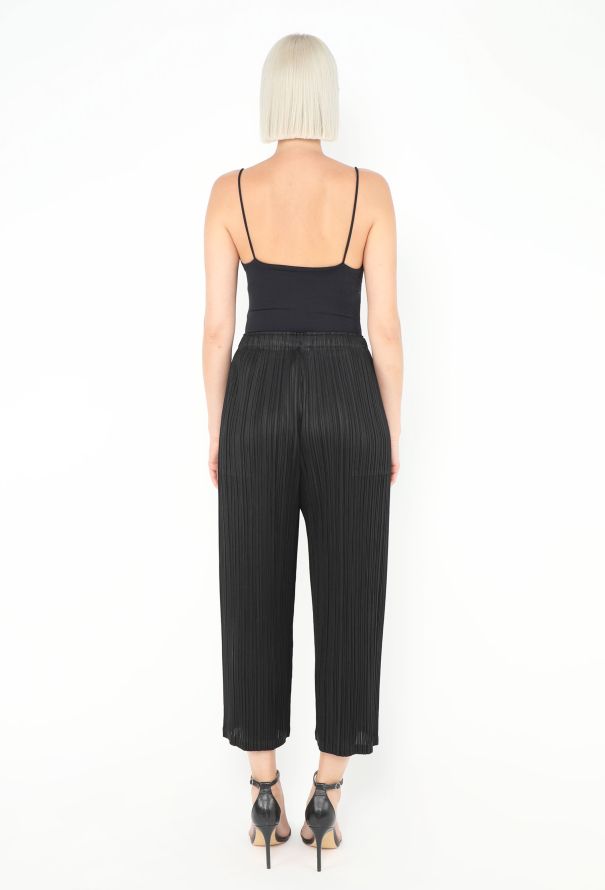 Issey Miyake Pleats Please Cropped Pants - 4 Issey Miyake Pleats Please Cropped Pants - 4