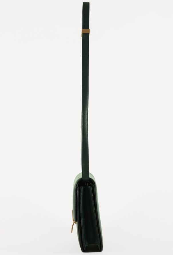 Céline Dark Green Classic Box Bag - 5