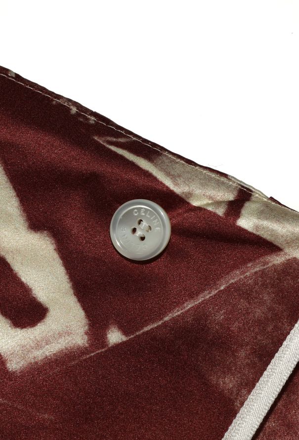 Céline S/S 2018 Factory Print Silk Skirt - 7 Céline S/S 2018 Factory Print Silk Skirt - 7