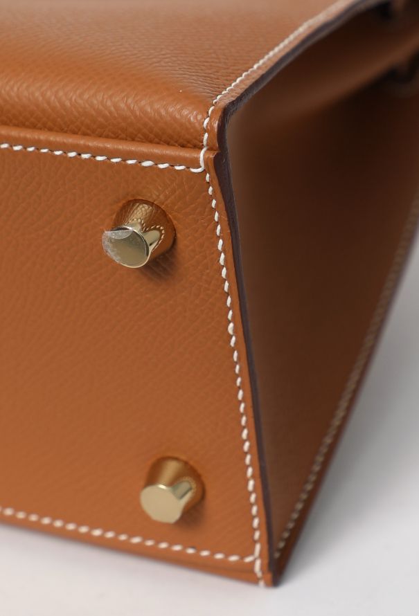 Hermès 2023 Gold Epsom Kelly Sellier 25 - 10