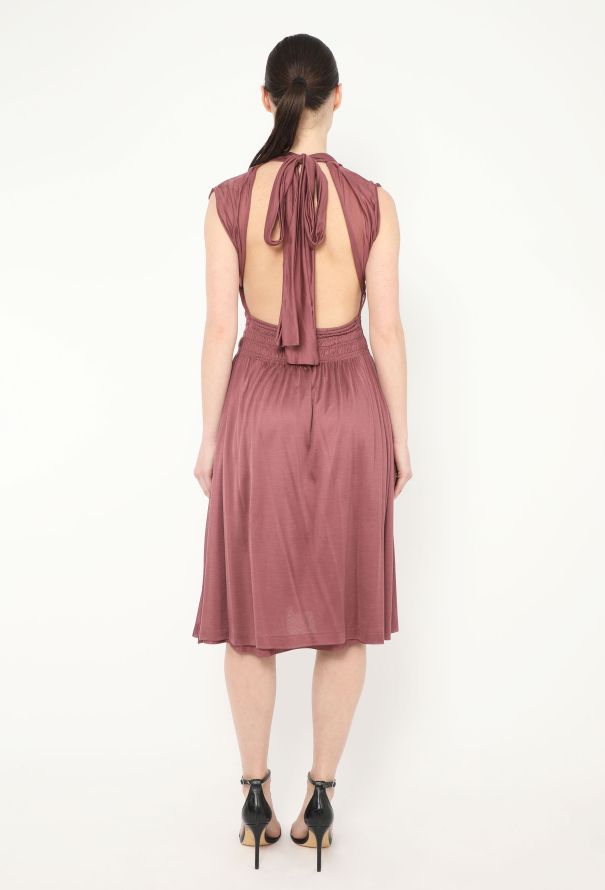 Bottega Veneta S/S 2007 Ruched Silk Halter Dress - 5 Bottega Veneta S/S 2007 Ruched Silk Halter Dress - 5