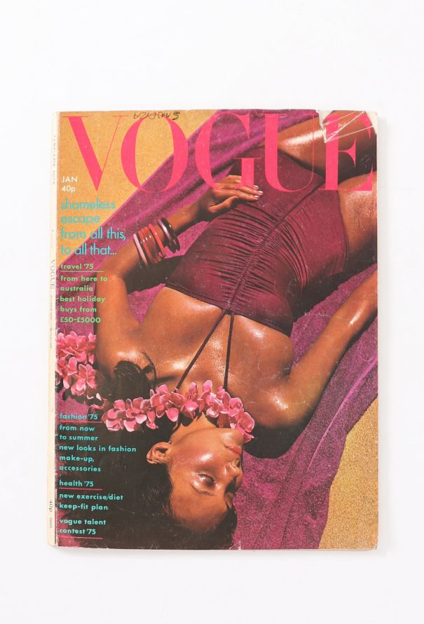 VOGUE UK 1975 David Bailey Issue Trio - 3