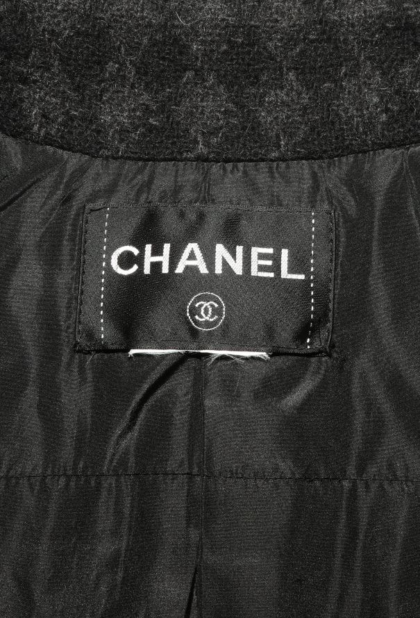 Chanel F/W 2008 Cashmere Houndstooth Coat - 6 Chanel F/W 2008 Cashmere Houndstooth Coat - 6