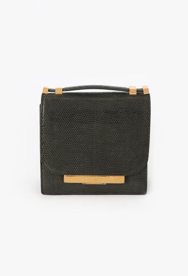 The Row F/W 2012 Green Lizard Shoulder Bag - 1