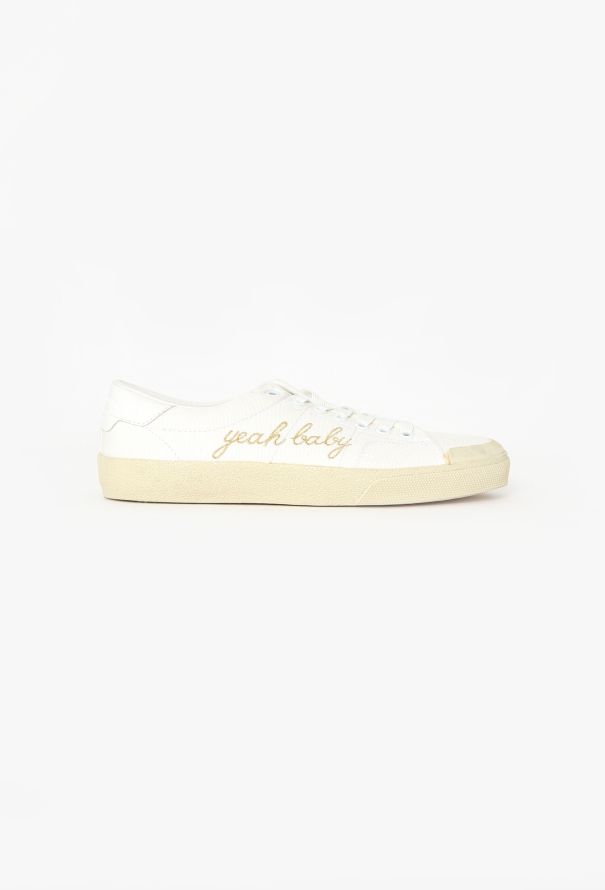 Saint Laurent 2015 'Yeah Baby' Canvas Sneaker - 1