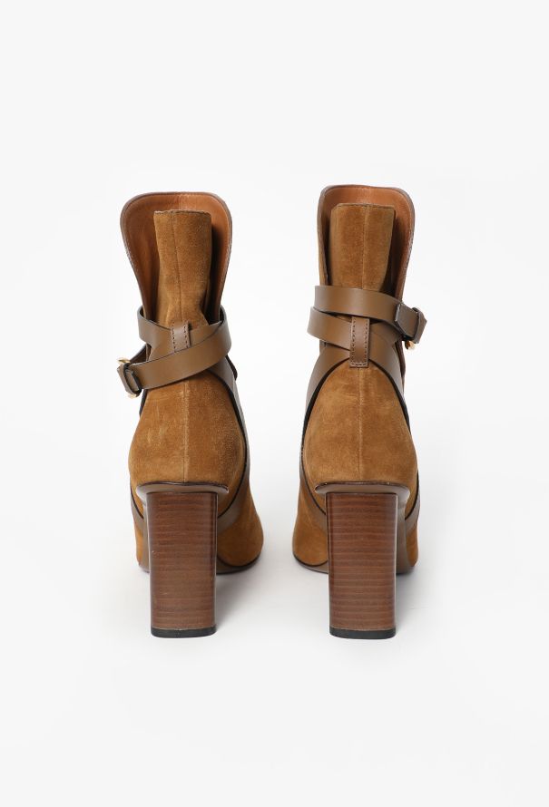 Gucci S/S 2015 Abigail Suede Ankle Boots - 5