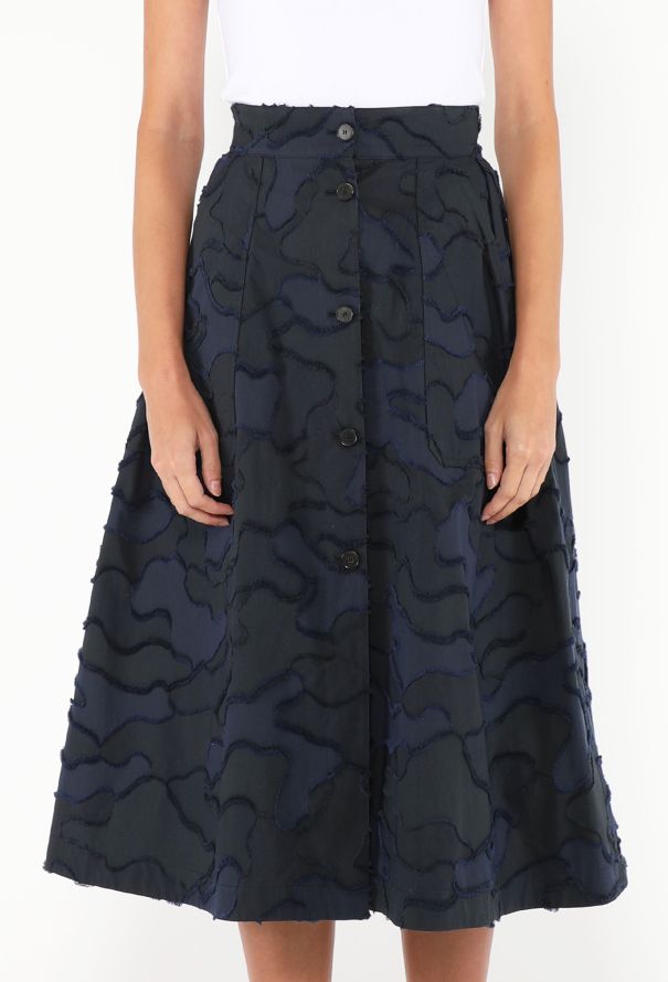 Dior Pre-Fall 2020 Camouflage Midi Skirt - 3
