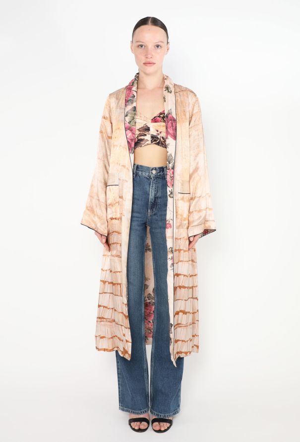 World Treasures Bokja 2022 Silk Bralette & Kaftan - 3