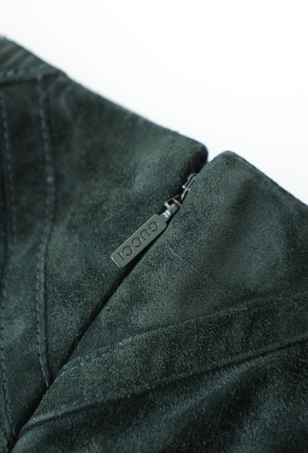 Gucci F/W 2004 Suede & Python Skirt - 9 Gucci F/W 2004 Suede & Python Skirt - 9