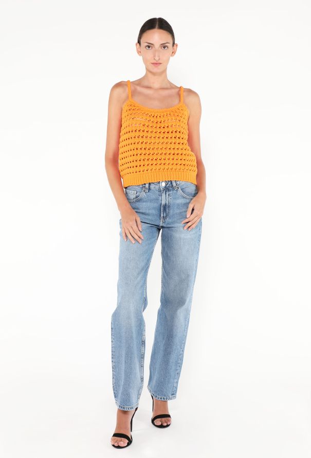 Prada Resort 2019 Crochet Cropped Top - 3