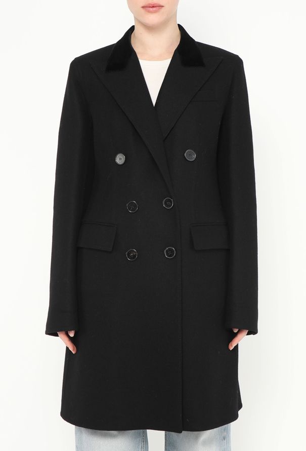 Hermès Cashmere Velvet Collar Coat - 3 Hermès Cashmere Velvet Collar Coat - 3