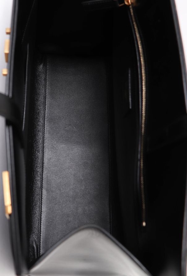 Saint Laurent Black Manhattan Tote Bag - 12