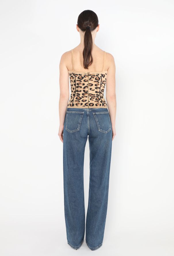 Alaïa ICONIC F/W 1991 Leopard Bustier Top - 4 Alaïa ICONIC F/W 1991 Leopard Bustier Top - 4