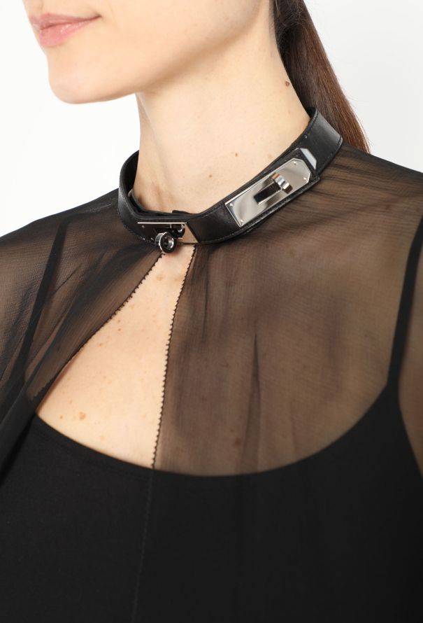 Hermès JPG 2006 Chiffon Kelly Turnlock Cape - 2