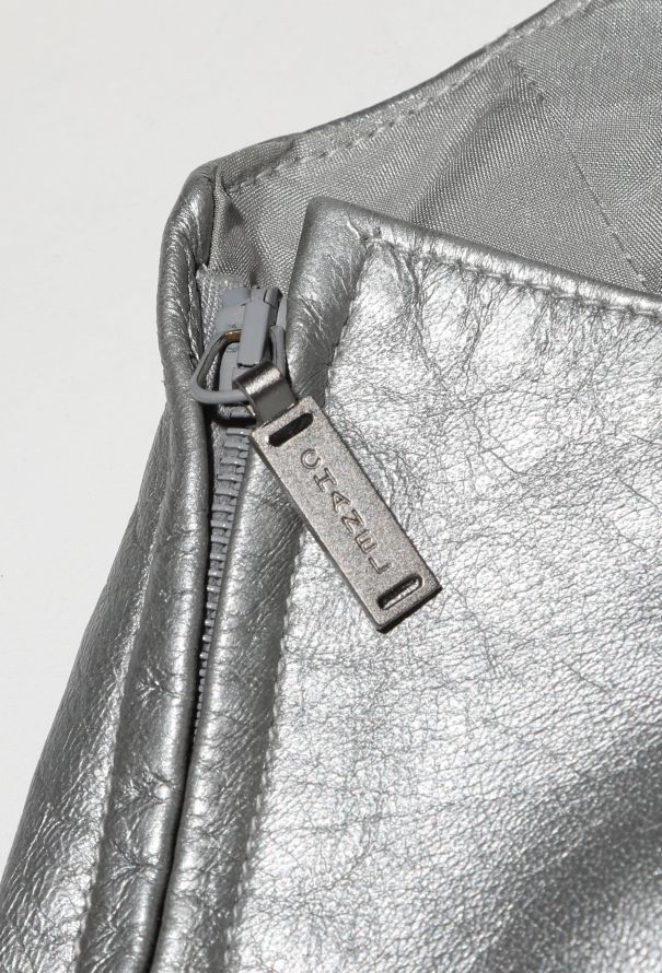 Chanel 1999 Metallic Leather Top - 7 Chanel 1999 Metallic Leather Top - 7