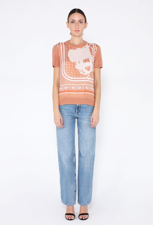 Hermès 2021 Brides de Gala Silk Carré Top - 3