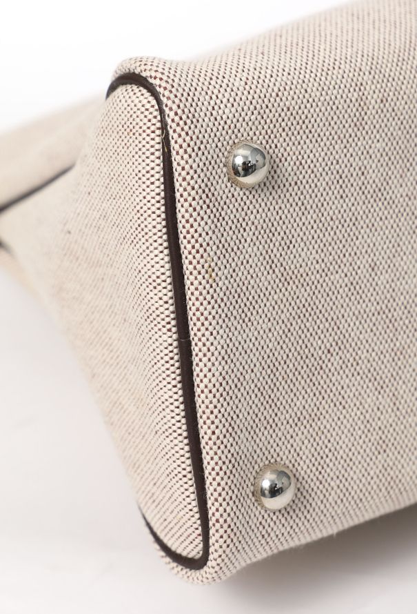 Hermès 2006 Toile H & Ébène Swift Heeboo Bag - 10