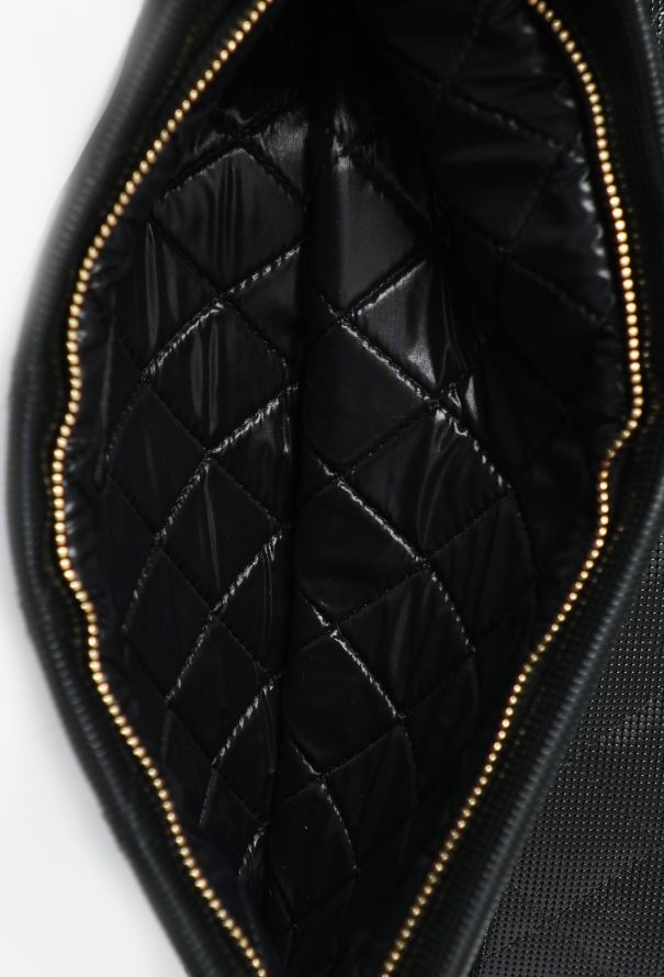 Chanel Quilted Pixel-Effect Foldover Clutch - 11
