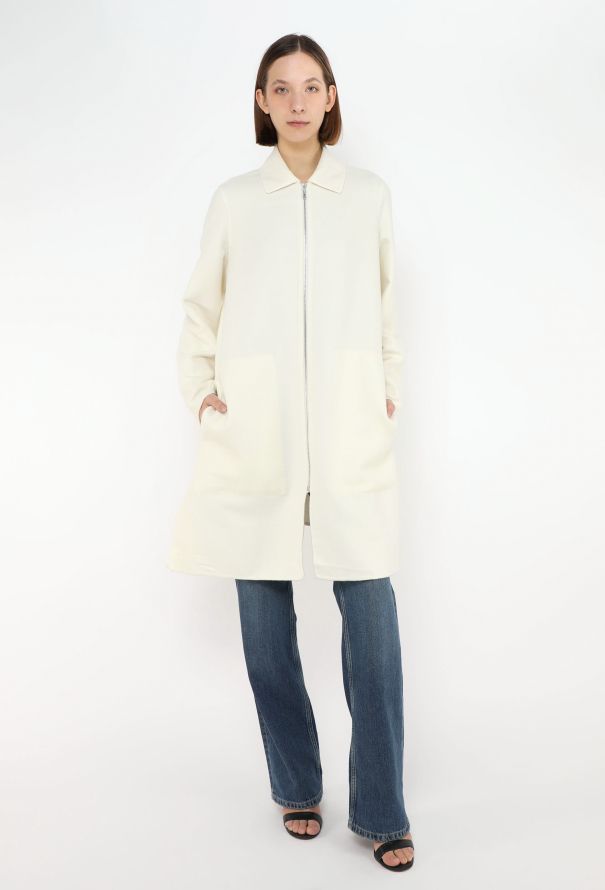 Hermès 2022 Double-Faced Cashmere Coat - 3