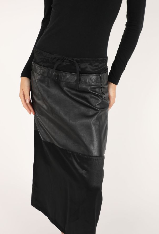 Maison Margiela Artisanal Patchwork 'Lining' Skirt, 2002 - 4