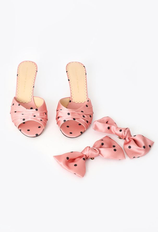 大人気新品  Charlotte ReSee | Vintage & Authentic | Mules Bow 2019 Olympia 靴