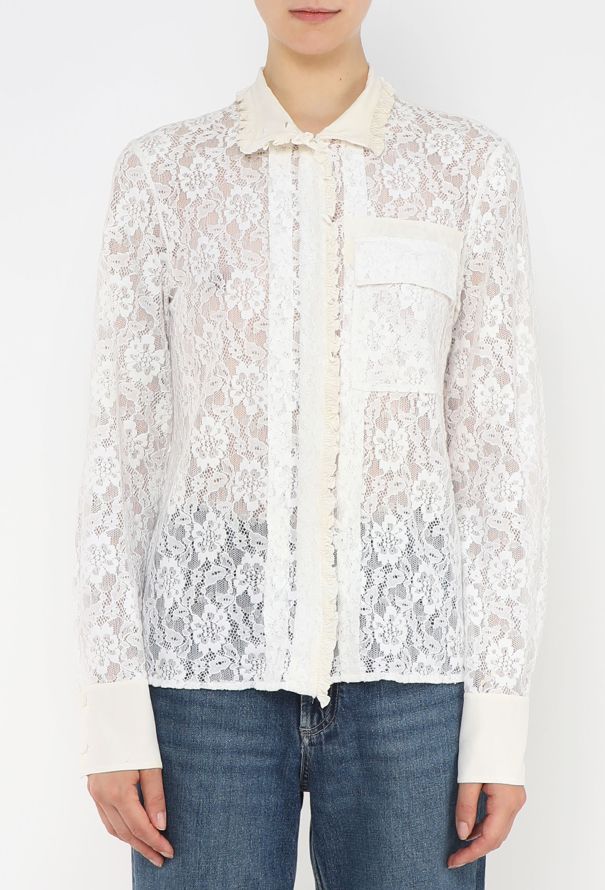 Chloé Pre-Fall 2018 Lace Blouse - 5 Chloé Pre-Fall 2018 Lace Blouse - 5