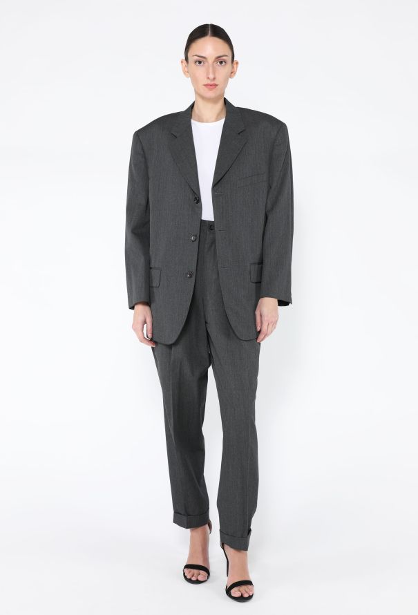 Comme des Garçons 1995 Oversized Wool Suit - 3