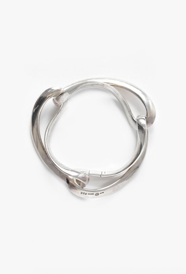 Vintage Fine Jewelry Georg Jensen Silver Infinity Link Bracelet - 3 Vintage Fine Jewelry Georg Jensen Silver Infinity Link Bracelet - 3