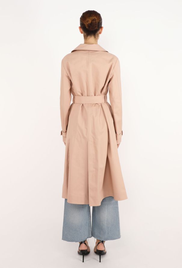 Dior Belted Monogram-Lined Trench - 6