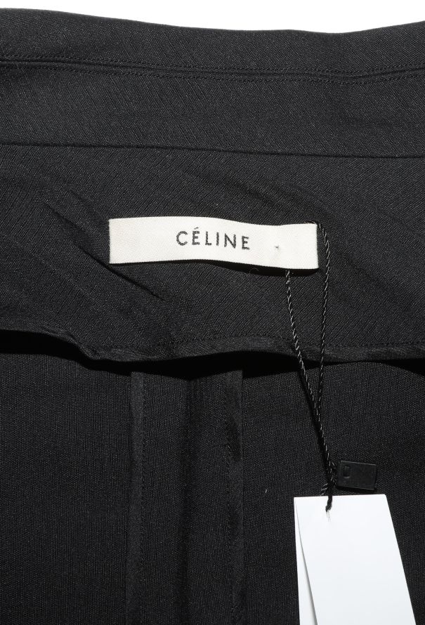 Céline RARE F/W 2014 Appliqué Silk Blazer - 6
