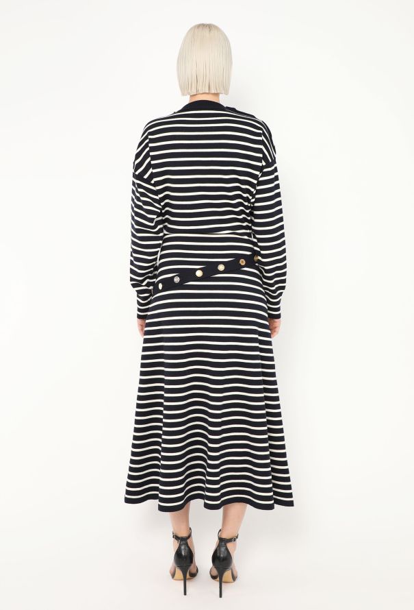 Alexander McQueen 2021 Marinière Embossed Trim Dress - 5 Alexander McQueen 2021 Marinière Embossed Trim Dress - 5