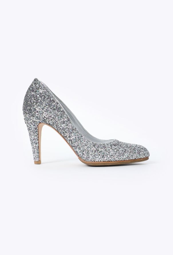 Chanel 2023 Iridescent Glitter Pumps - 1