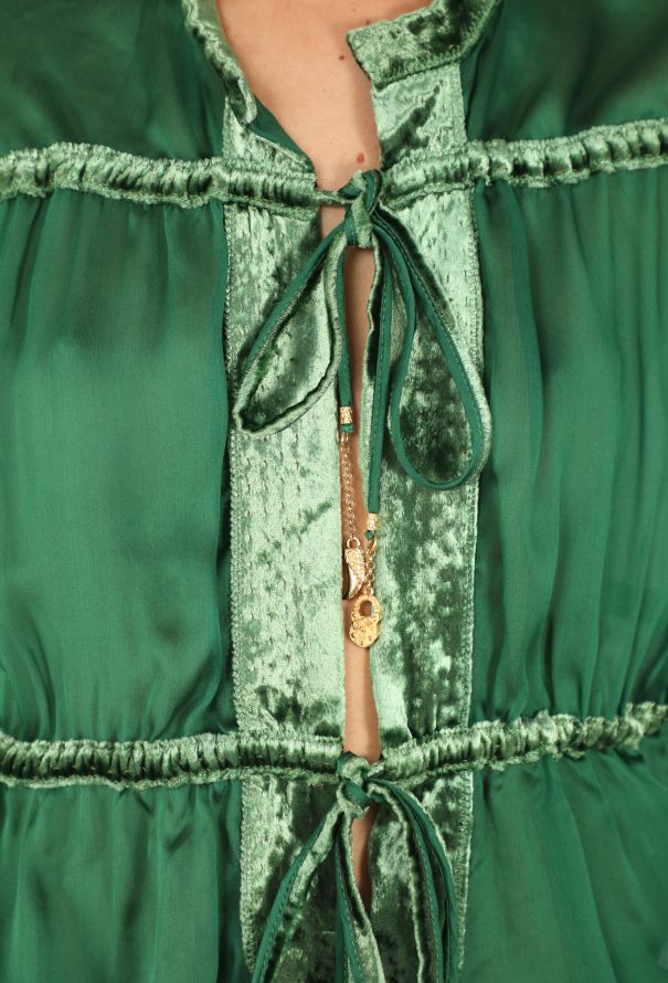 Roberto Cavalli Charmeuse Charm Blouse, 2005 - 5