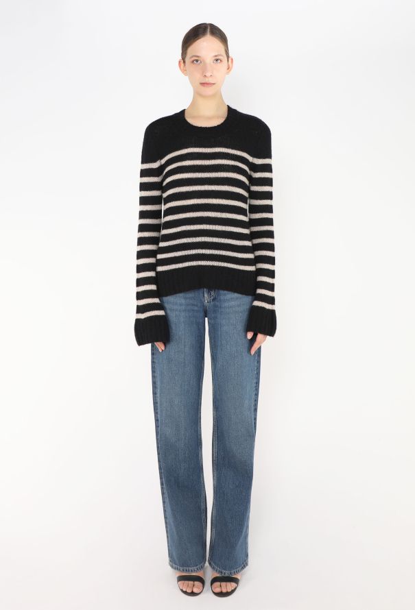 Khaite 2022 Tilda Cashmere Striped Sweater - 2