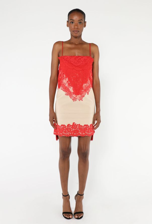 Givenchy F/W 2010 Lace Trim Slip Dress - 1