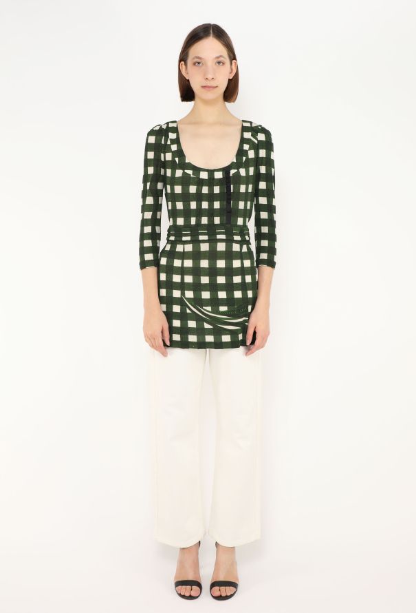 Prada S/S 2008 Fairytale Geometric Tunic - 1 Prada S/S 2008 Fairytale Geometric Tunic - 1