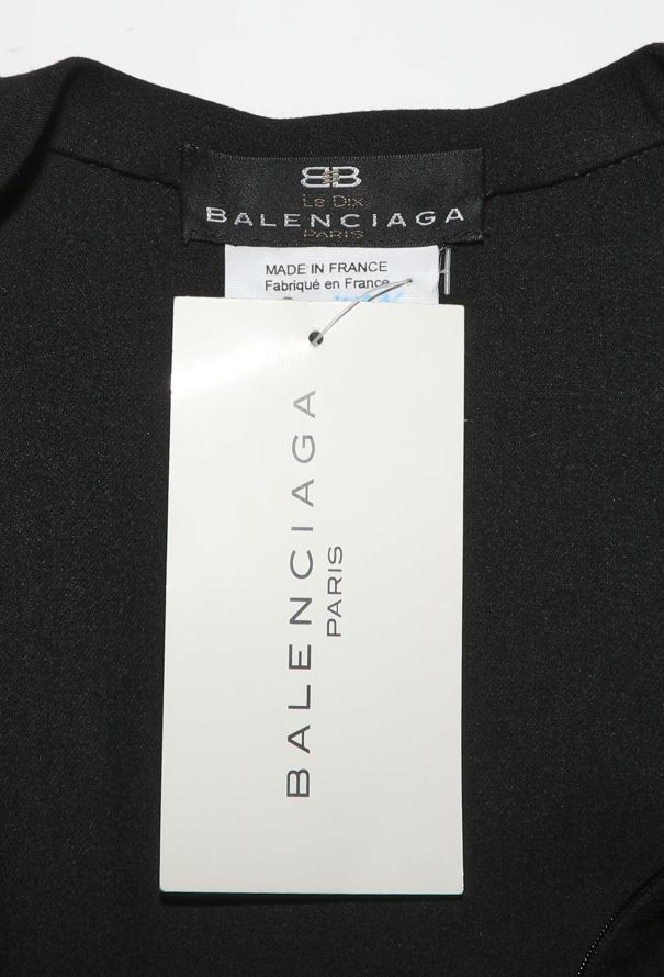 Balenciaga 1998 Le Dix Eyelet Laced Dress - 8