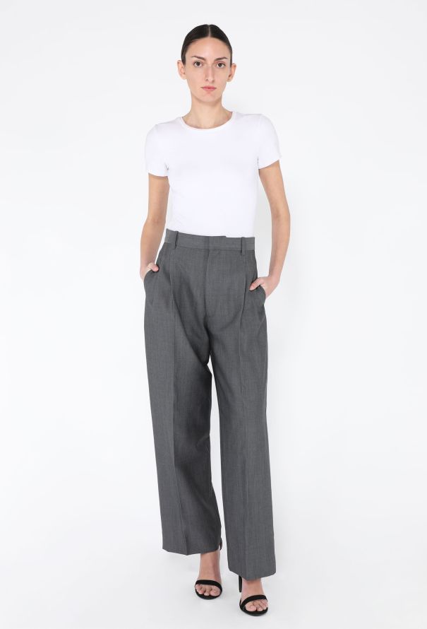 Phoebe Philo 2025 Double Pleat Trousers - 1