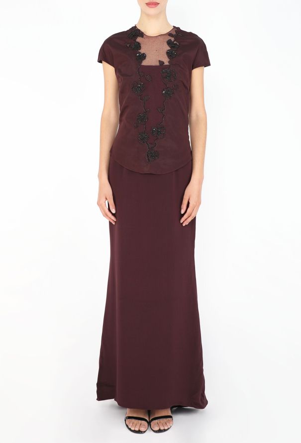 Chloé Netted Silk Bias Gown, F/W 1998 - 5