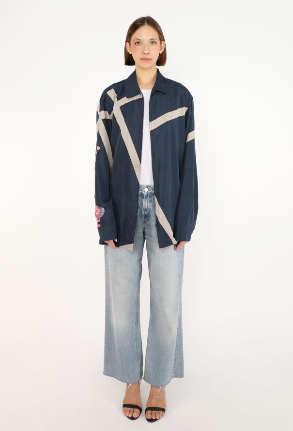 Yohji Yamamoto Pin-Up Printed Overshirt, 2002 - 6
