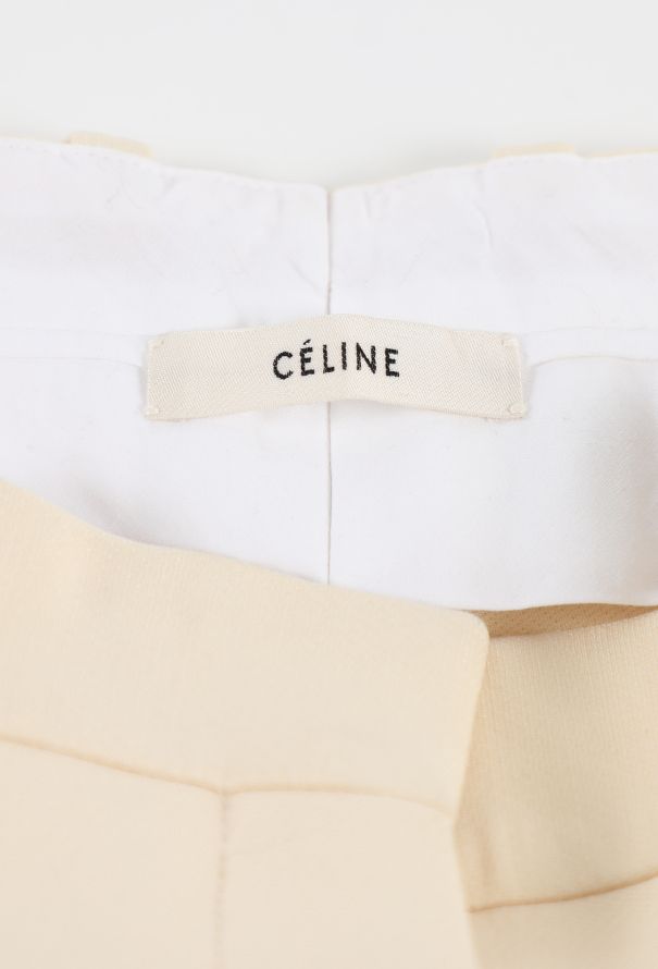 Céline Cropped Wool Twill Trousers - 5