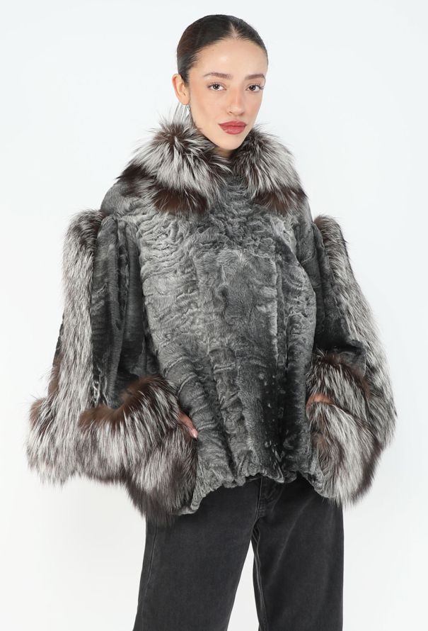 Dior RARE F/W 2007 Astrakhan Fox Fur Jacket - 1