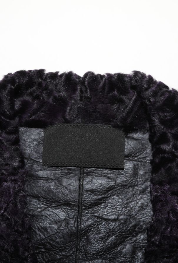 Prada Astrakhan Wrap Jacket, F/W 2000 - 6